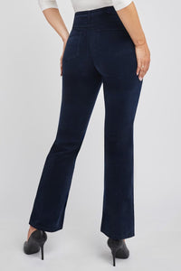 Velvet High Waist Bootcut
