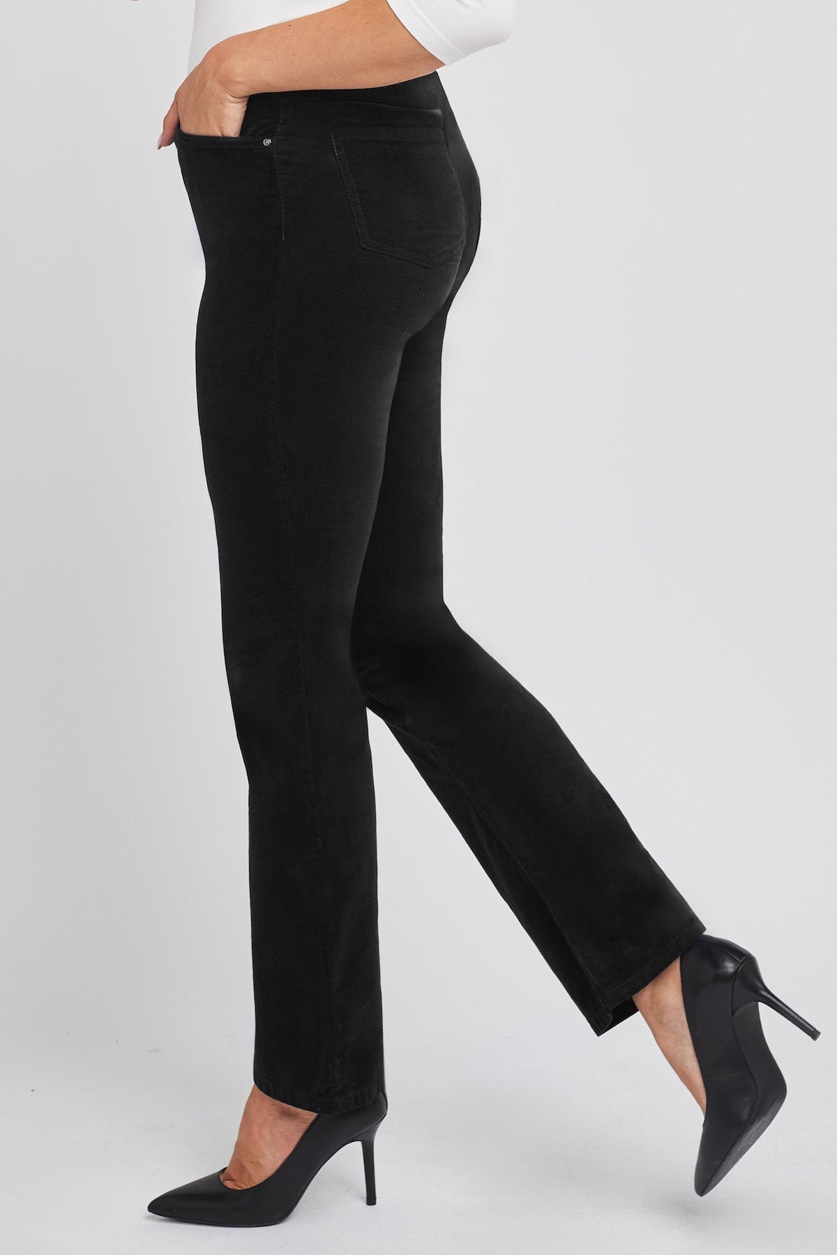 Bootcut Velvet Raspberry Wonderjeans