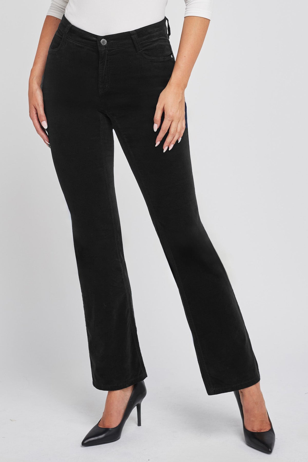 Bootcut Velvet Raspberry Wonderjeans