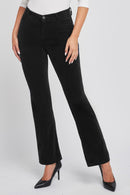 Velvet High Waist Bootcut