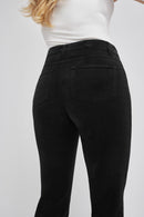 Velvet High Waist Bootcut